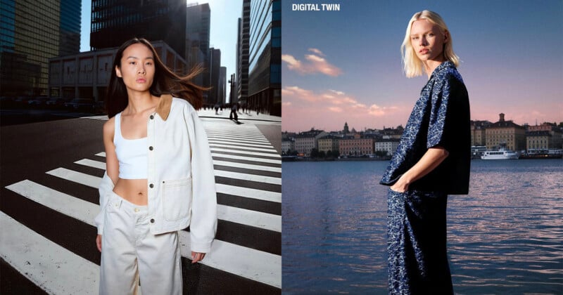 Thương hiệu quần áo H&M công bố người mẫu AI được... nhân bản từ người mẫu thật- Ảnh 1.