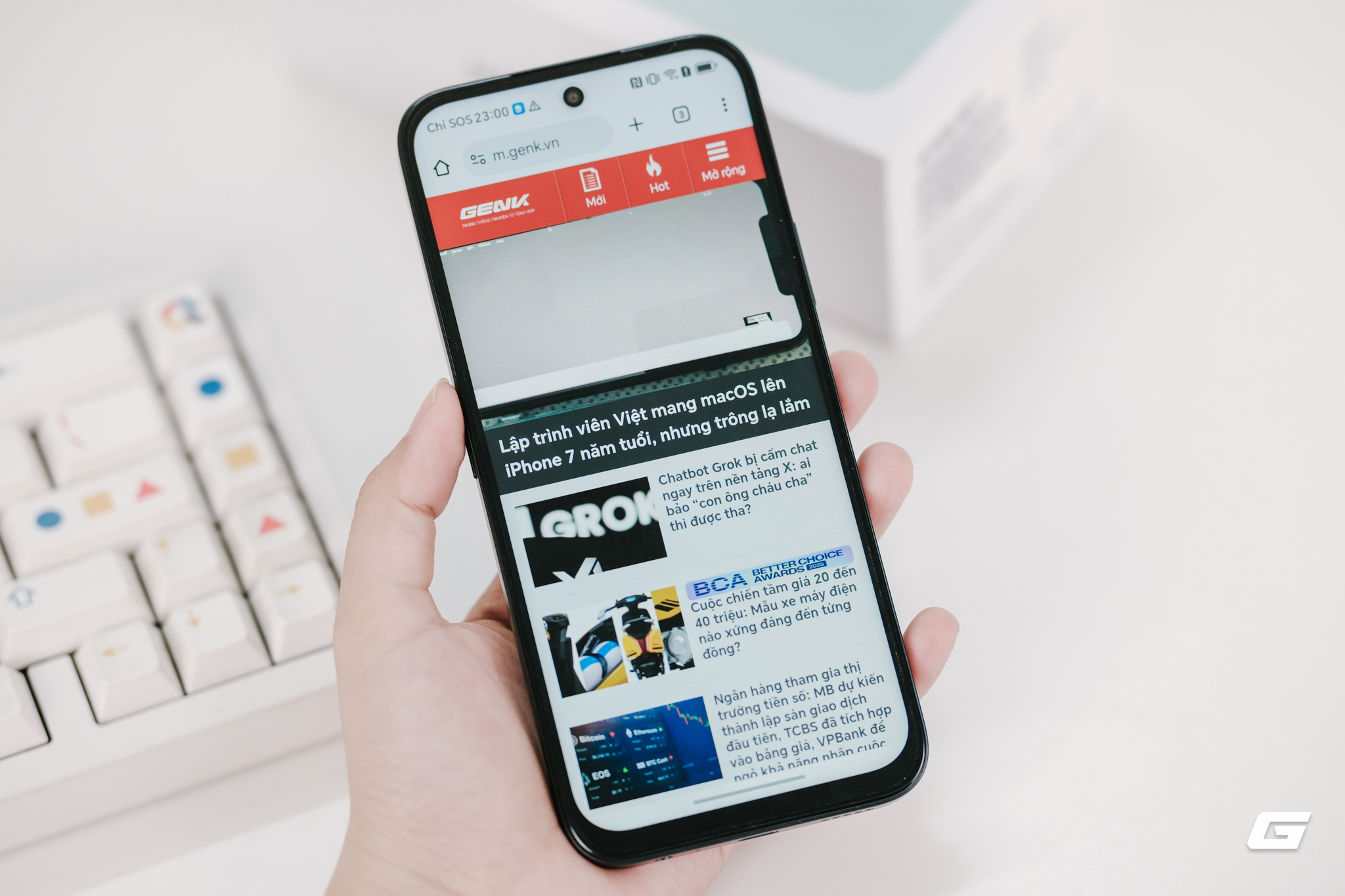 Trên tay điện thoại đối thủ của Xiaomi: Giá chỉ hơn 3 triệu nhưng có thiết kế đẹp, nút AI riêng, camera 50MP- Ảnh 7.