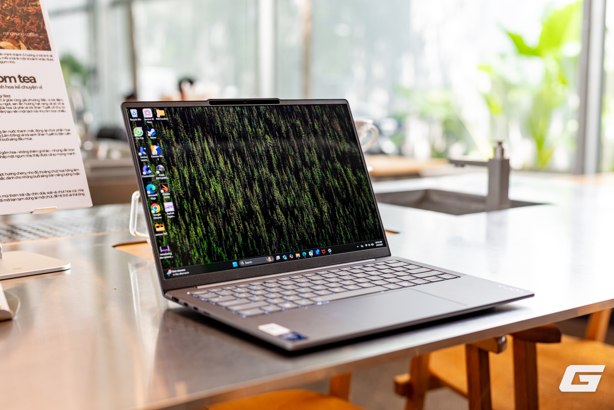 Trải nghiệm nhanh Lenovo Yoga Slim 7i Aura Edition Gen 10: Laptop hợp tác chiến lược với Intel có gì khác biệt?- Ảnh 21.