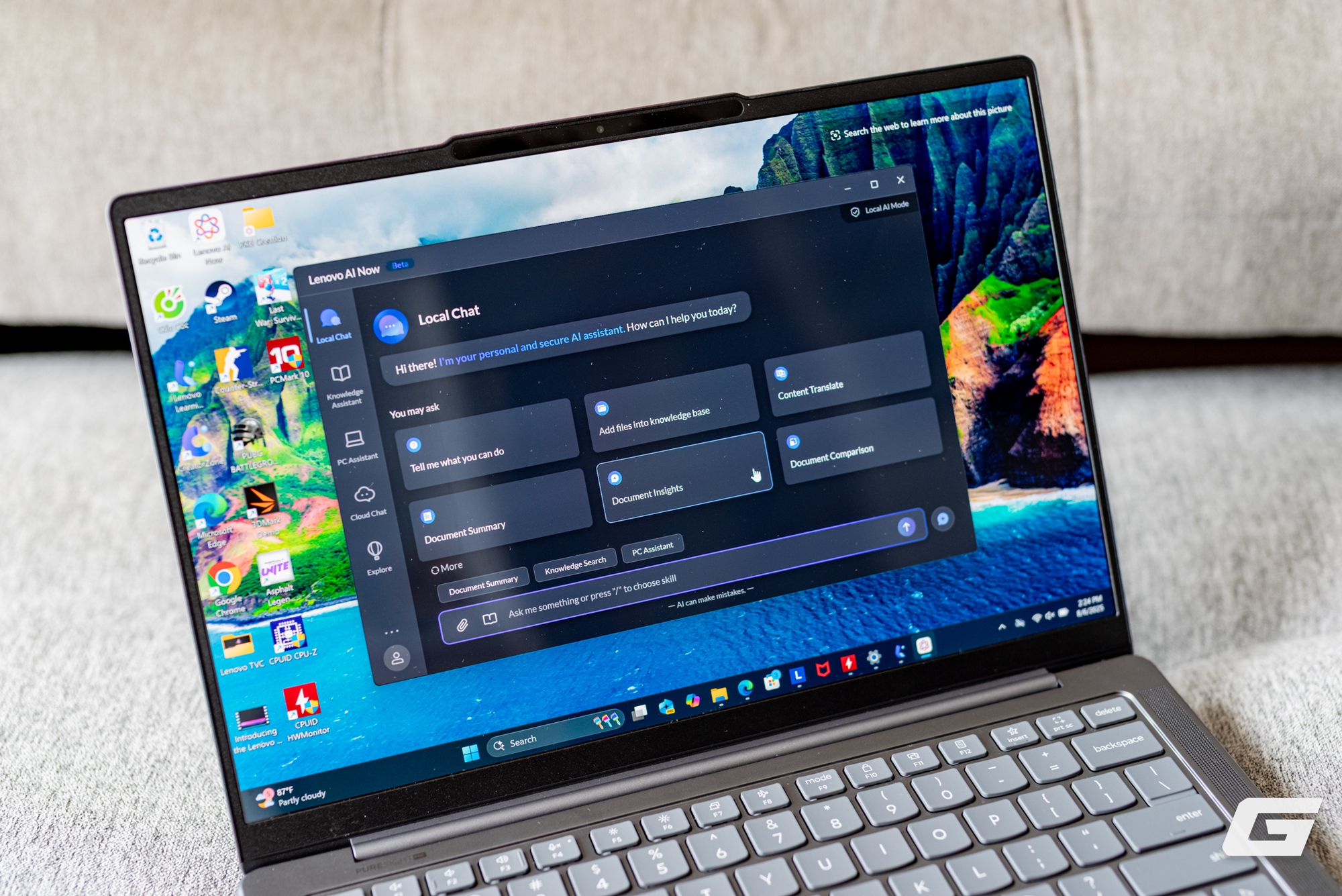Trải nghiệm nhanh Lenovo Yoga Slim 7i Aura Edition Gen 10: Laptop hợp tác chiến lược với Intel có gì khác biệt?- Ảnh 34.