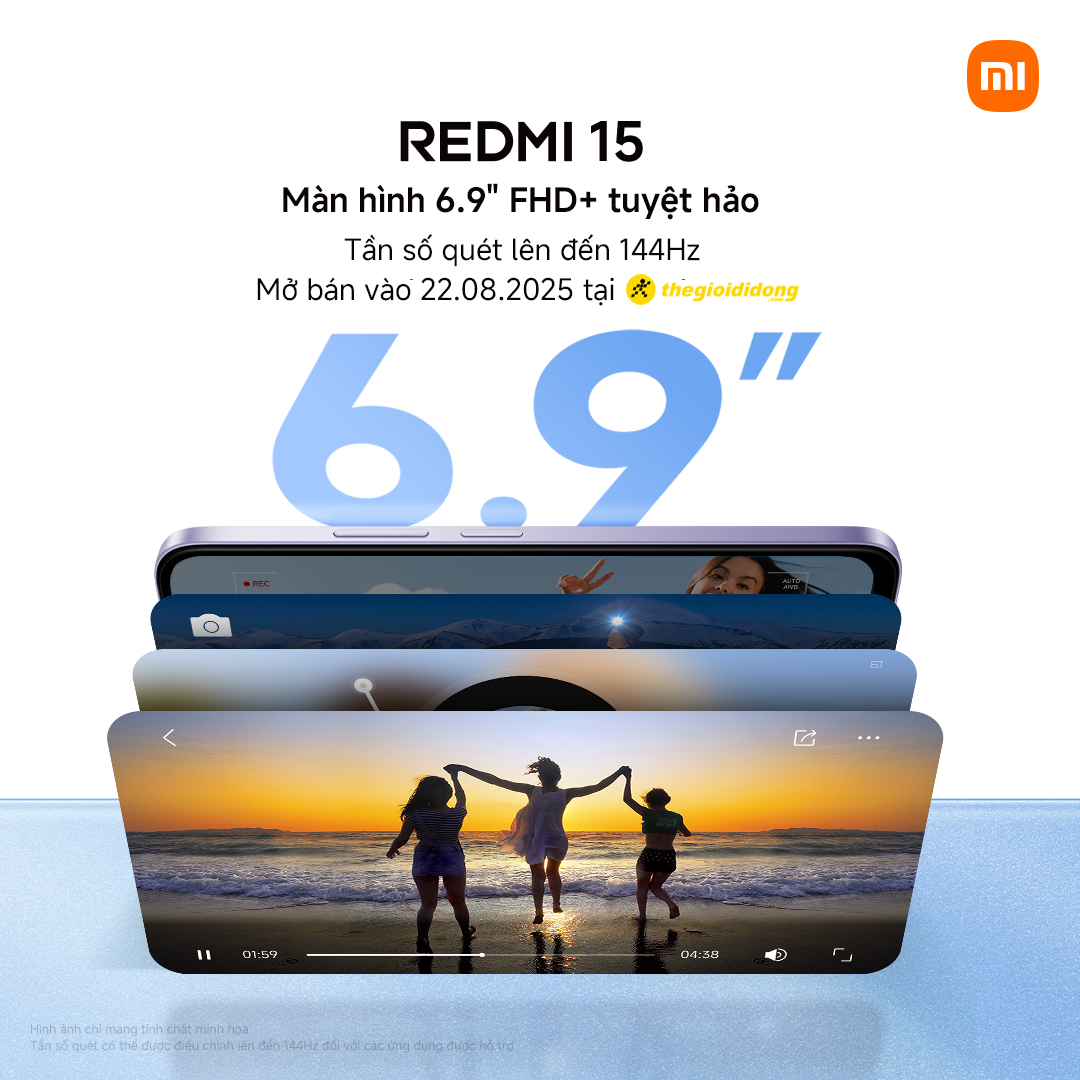 Xiaomi ra mắt điện thoại giá dưới 5 triệu có pin 7.000mAh, màn hình 144Hz, lại còn tặng kèm vé concert hot- Ảnh 4.