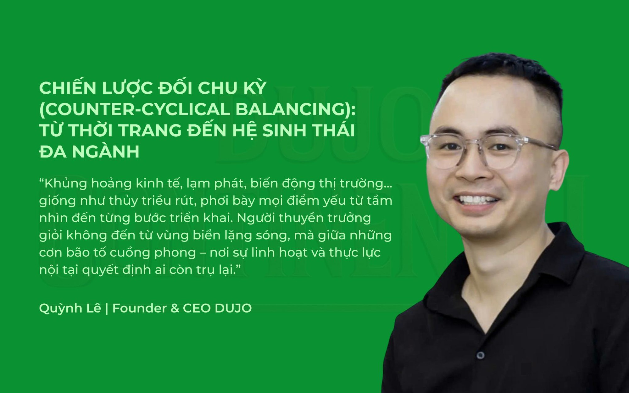 DUJO – Chiến lược đối chu kỳ: từ thời trang đến hệ sinh thái đa ngành- Ảnh 3.