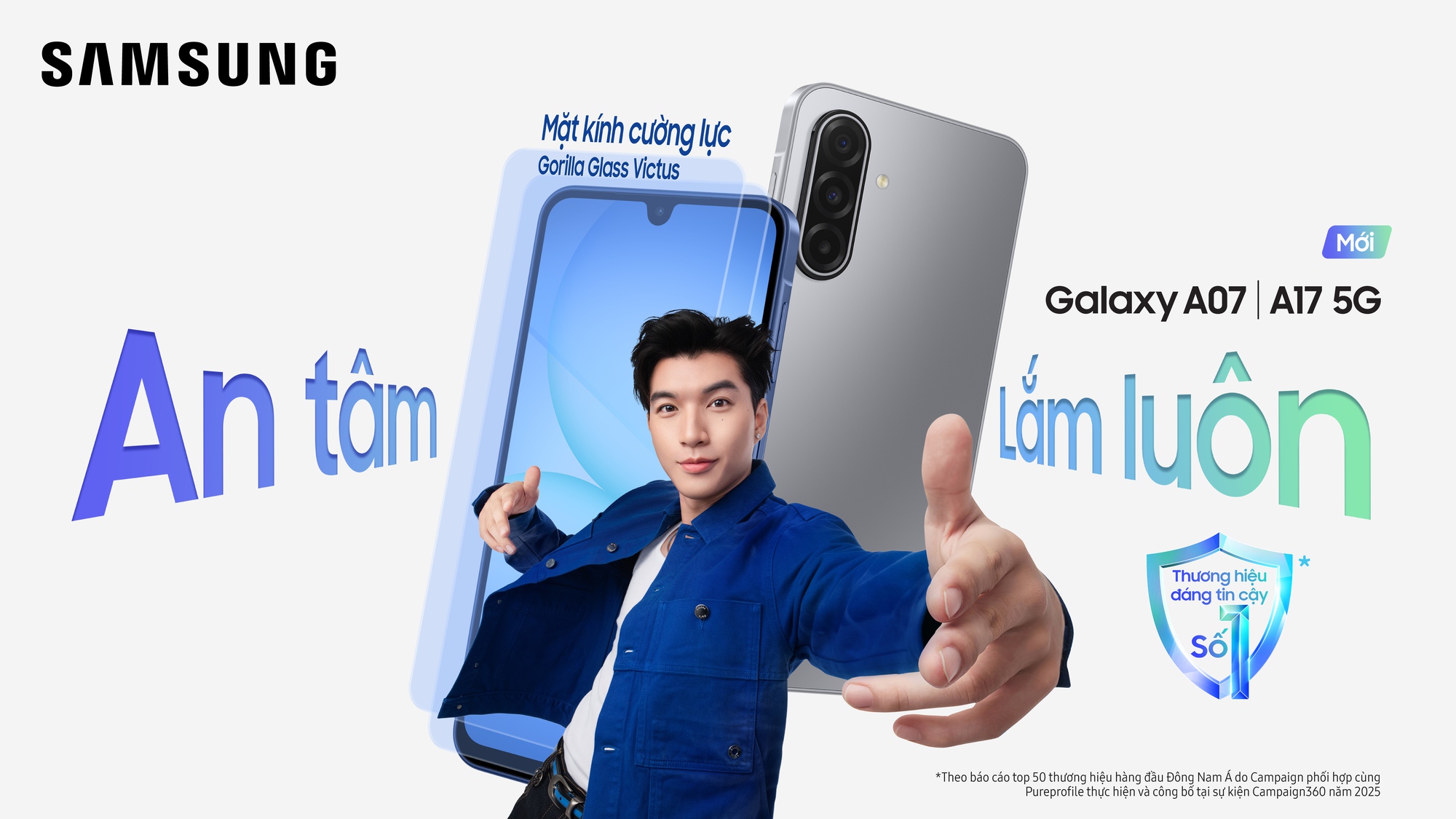 Samsung ra mắt Galaxy A17 và A07: Smartphone phổ thông nay đã có AI, camera 50 Samsung ra mắt Galaxy A17 và A07: Smartphone phổ thông nay đã có AI, camera 50
