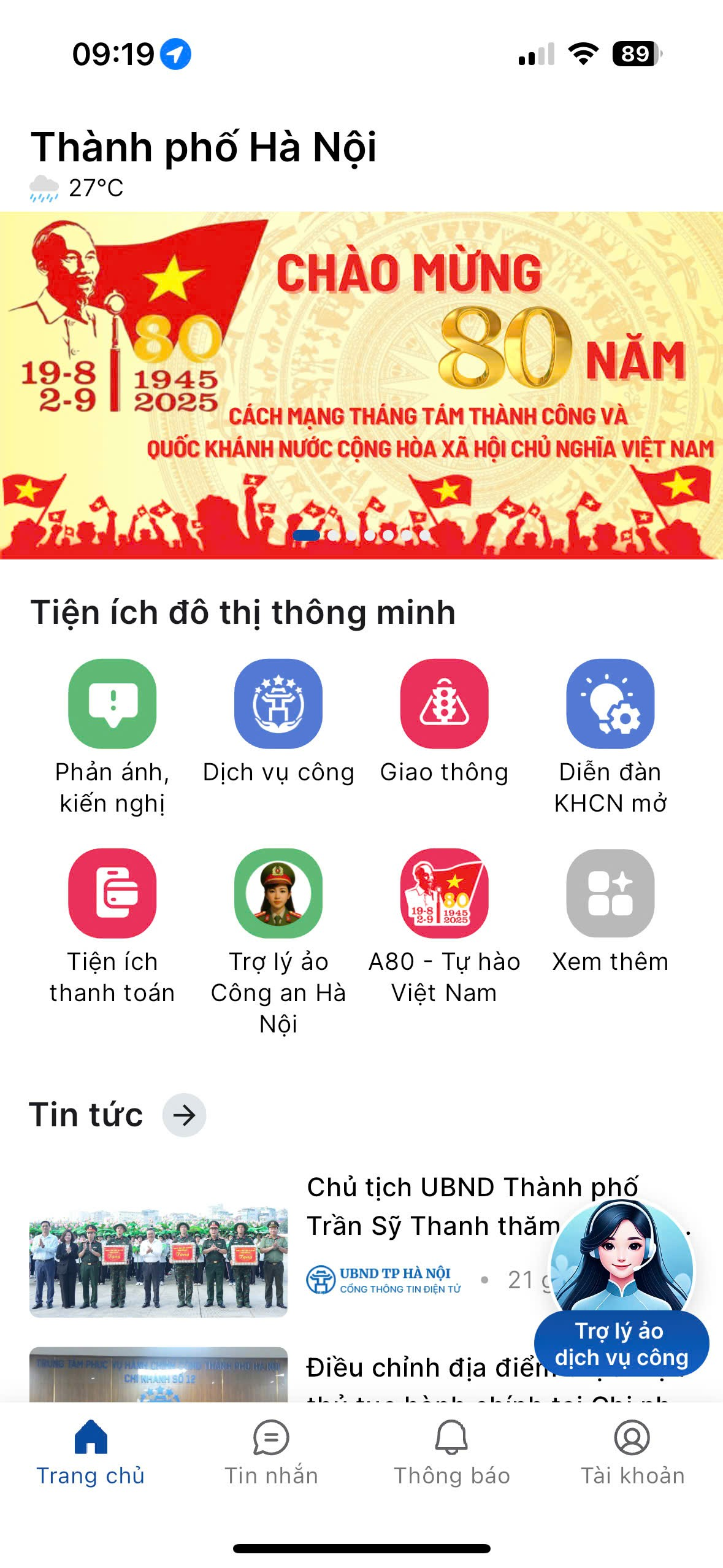 Từ 11h30 trưa nay, Hà Nội cấm đường tổng duyệt diễu binh: Chỉ cần thao tác sau, người dân có thể cập nhật đường cấm theo từng phút ngay trên điện thoại- Ảnh 2. Từ 11h30 trưa nay, Hà Nội cấm đường tổng duyệt diễu binh: Chỉ cần thao tác sau, người dân có thể cập nhật đường cấm theo từng phút ngay trên điện thoại- Ảnh 2.