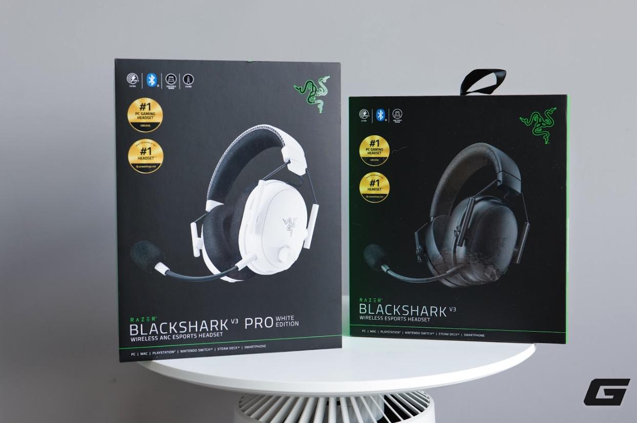 Đập hộp bộ đôi tai nghe gaming mới dành cho fan “rắn 3 đầu” Razer BlackShark V3 và V3 Pro: Thiết kế cá tính, đeo êm và thoáng, driver TriForce mạnh mẽ, có cả ANC- Ảnh 1. Đập hộp bộ đôi tai nghe gaming mới dành cho fan “rắn 3 đầu” Razer BlackShark V3 và V3 Pro: Thiết kế cá tính, đeo êm và thoáng, driver TriForce mạnh mẽ, có cả ANC- Ảnh 1.