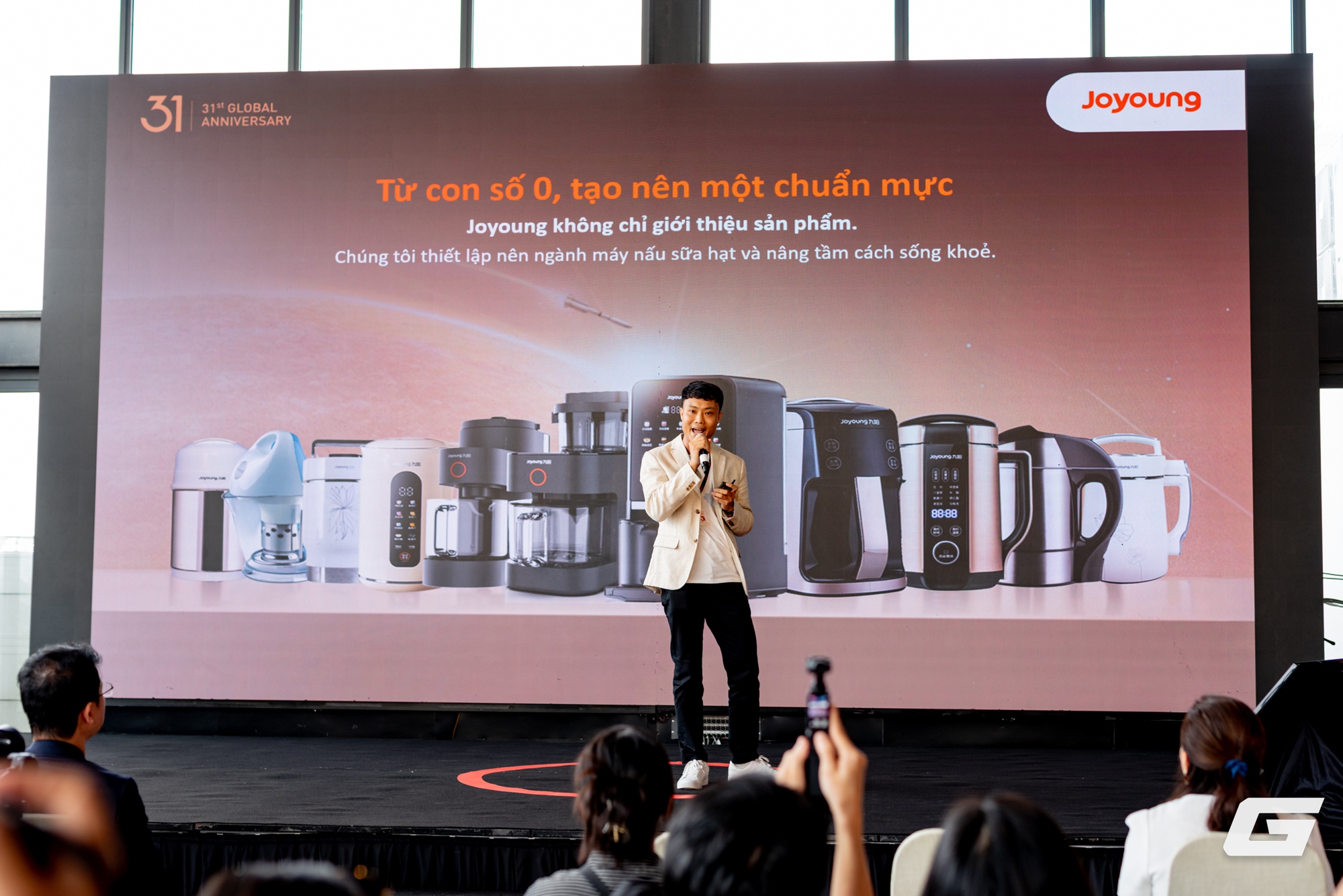 Joyoung giới thiệu loạt sản phẩm gia dụng mới: Thiết kế trang nhã, nhiều công nghệ ấn tượng- Ảnh 1. Joyoung giới thiệu loạt sản phẩm gia dụng mới: Thiết kế trang nhã, nhiều công nghệ ấn tượng- Ảnh 1.