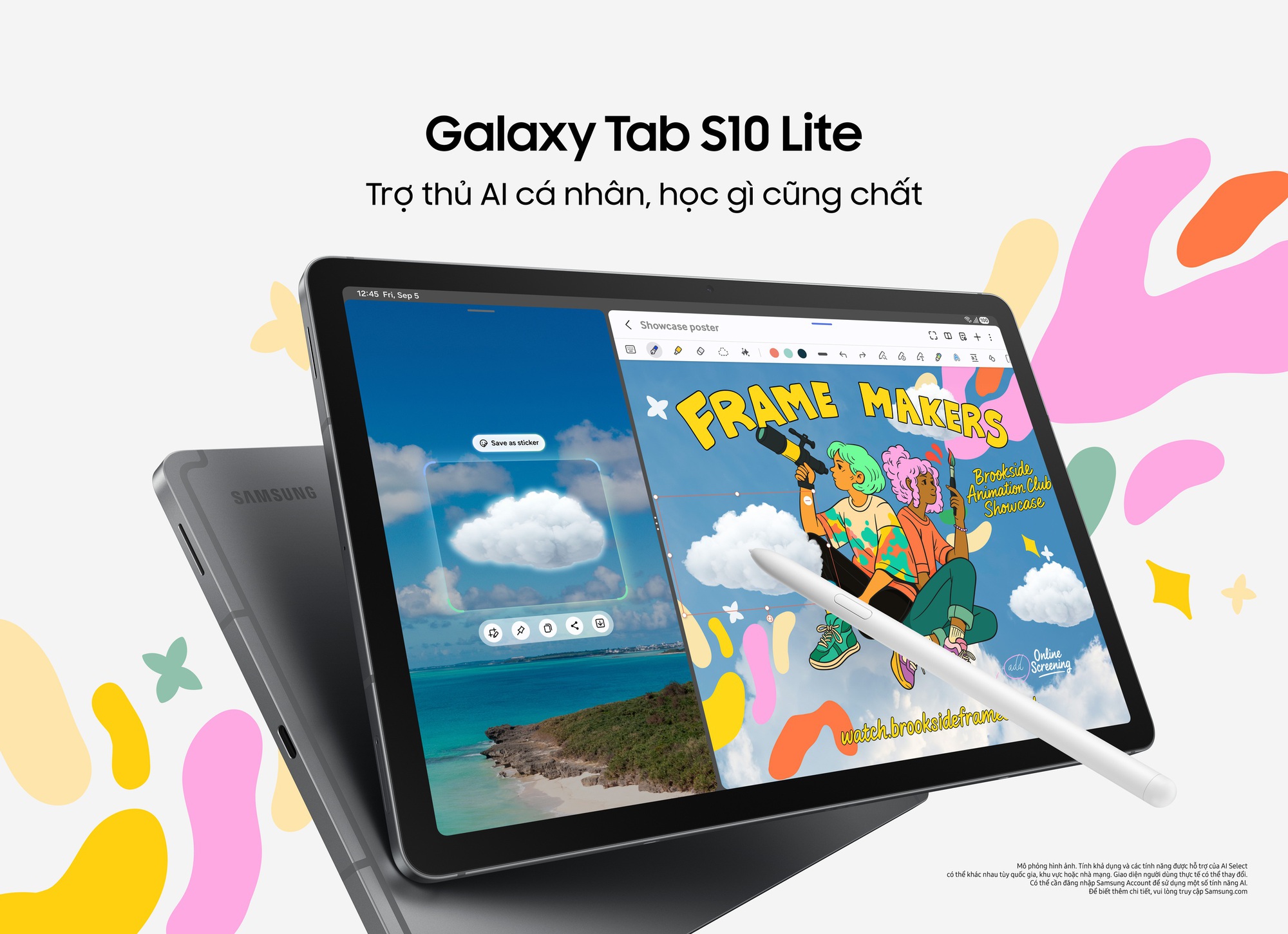 Samsung ra mắt Galaxy Tab S10 phiên bản giá rẻ: Đi kèm S Pen, màn hình 10.9 inch, tích hợp Galaxy AI- Ảnh 1. Samsung ra mắt Galaxy Tab S10 phiên bản giá rẻ: Đi kèm S Pen, màn hình 10.9 inch, tích hợp Galaxy AI- Ảnh 1.