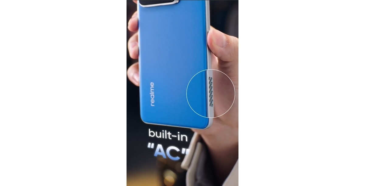 Điện thoại pin 10.000mAh của realme có cả quạt tản nhiệt- Ảnh 1. Điện thoại pin 10.000mAh của realme có cả quạt tản nhiệt- Ảnh 1.