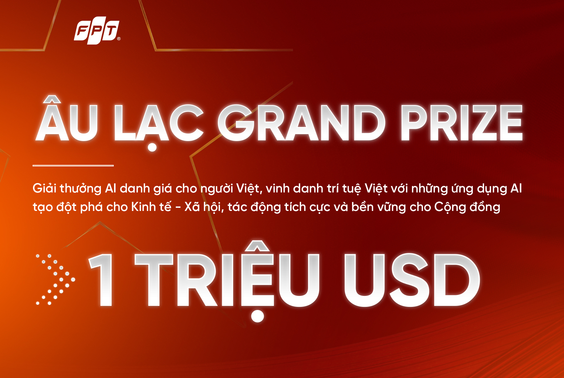 FPT công bố Giải thưởng AI trị giá 1 triệu USD- Ảnh 1. FPT công bố Giải thưởng AI trị giá 1 triệu USD- Ảnh 1.