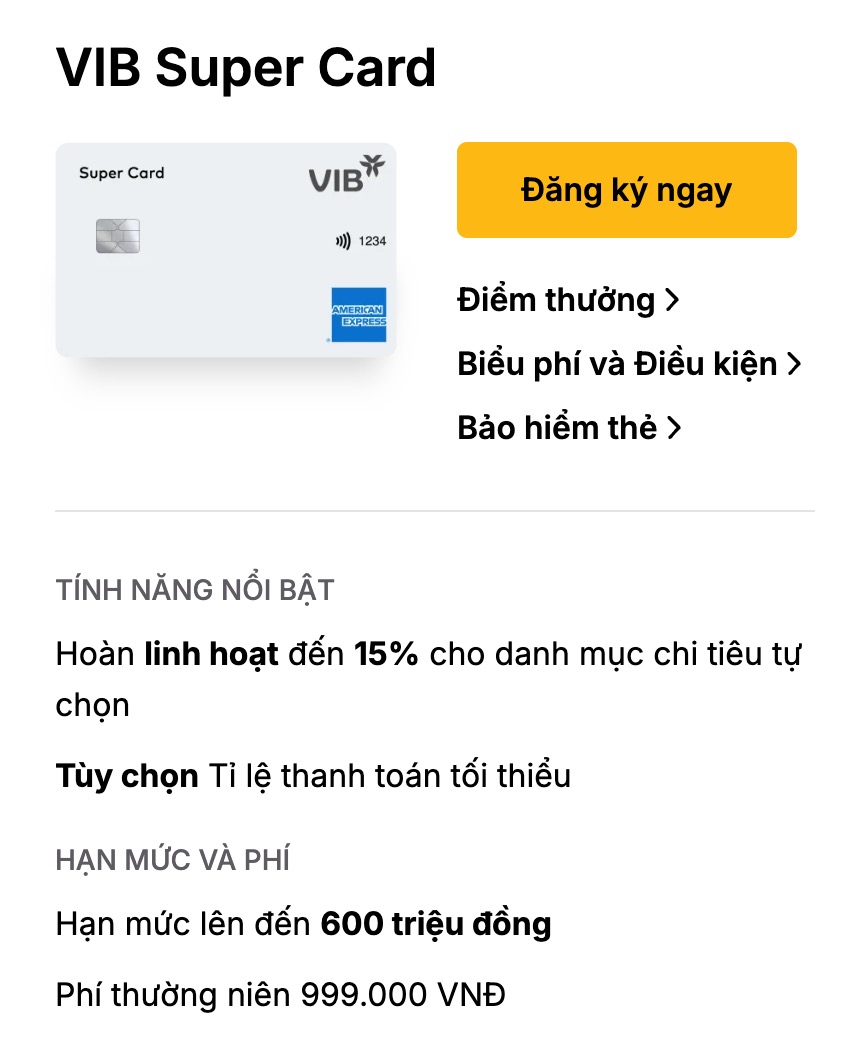 Cuộc chiến hoàn tiền thẻ tín dụng: VIB, TPBank, VPBank hay Techcombank đang "đốt tiền" thế nào để câu khách, và ai mới là người hào phóng thật sự?- Ảnh 4.