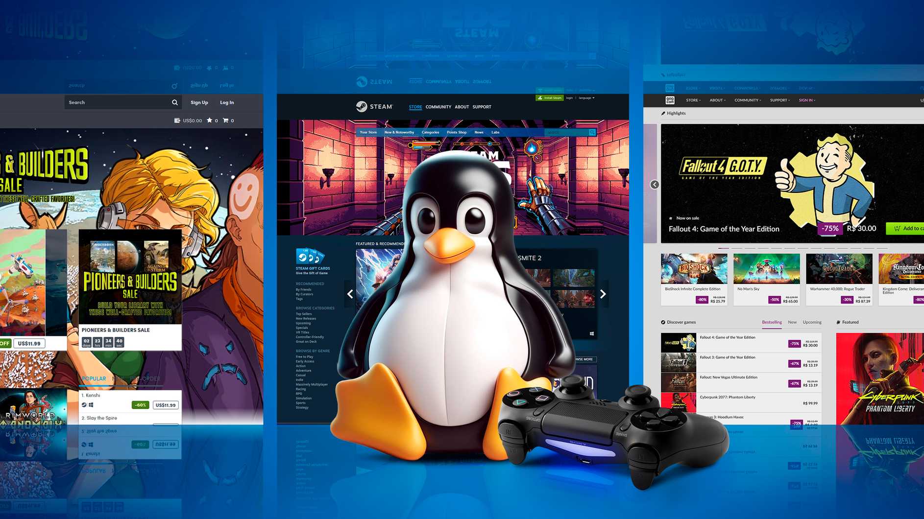 Số game thủ dùng Linux vừa tăng tận 0,32%, Windows hãy dè chừng!- Ảnh 1.