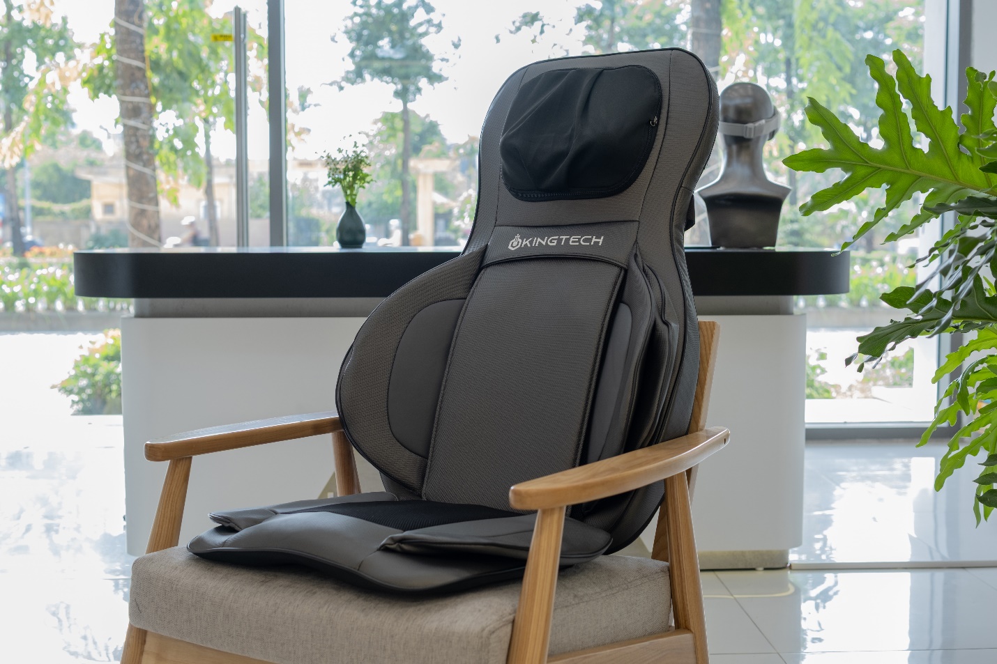 Đệm massage lưng cổ KINGTECH KC-700: Trải nghiệm thư giãn chuẩn spa ngay tại nhà- Ảnh 4.