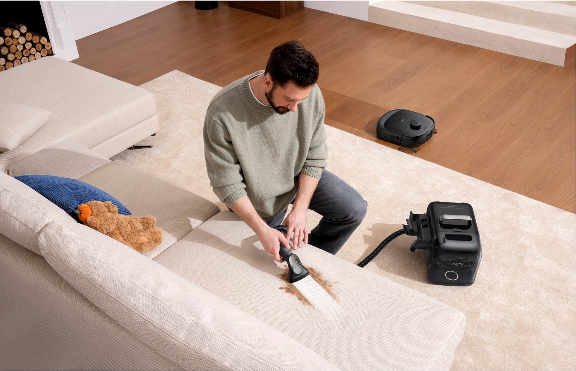 eufy ra mắt robot hút bụi 3 trong 1 đầu tiên tại Việt Nam, tích hợp cả máy hút cầm tay FlexiOne- Ảnh 2.