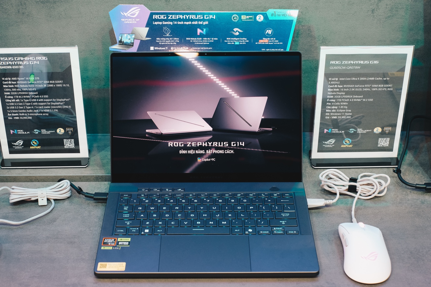 Top 5 laptop gaming AI mạnh mẽ tại showroom ASUS Thành phố Hồ Chí Minh- Ảnh 3. Top 5 laptop gaming AI mạnh mẽ tại showroom ASUS Thành phố Hồ Chí Minh- Ảnh 3.