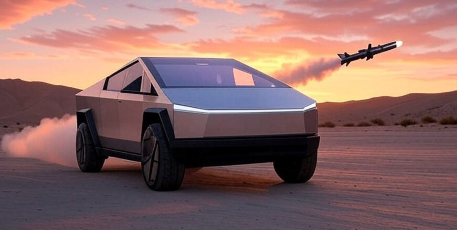Quân đội Mỹ dùng Tesla Cybertruck làm... mục tiêu thử tên lửa- Ảnh 1.