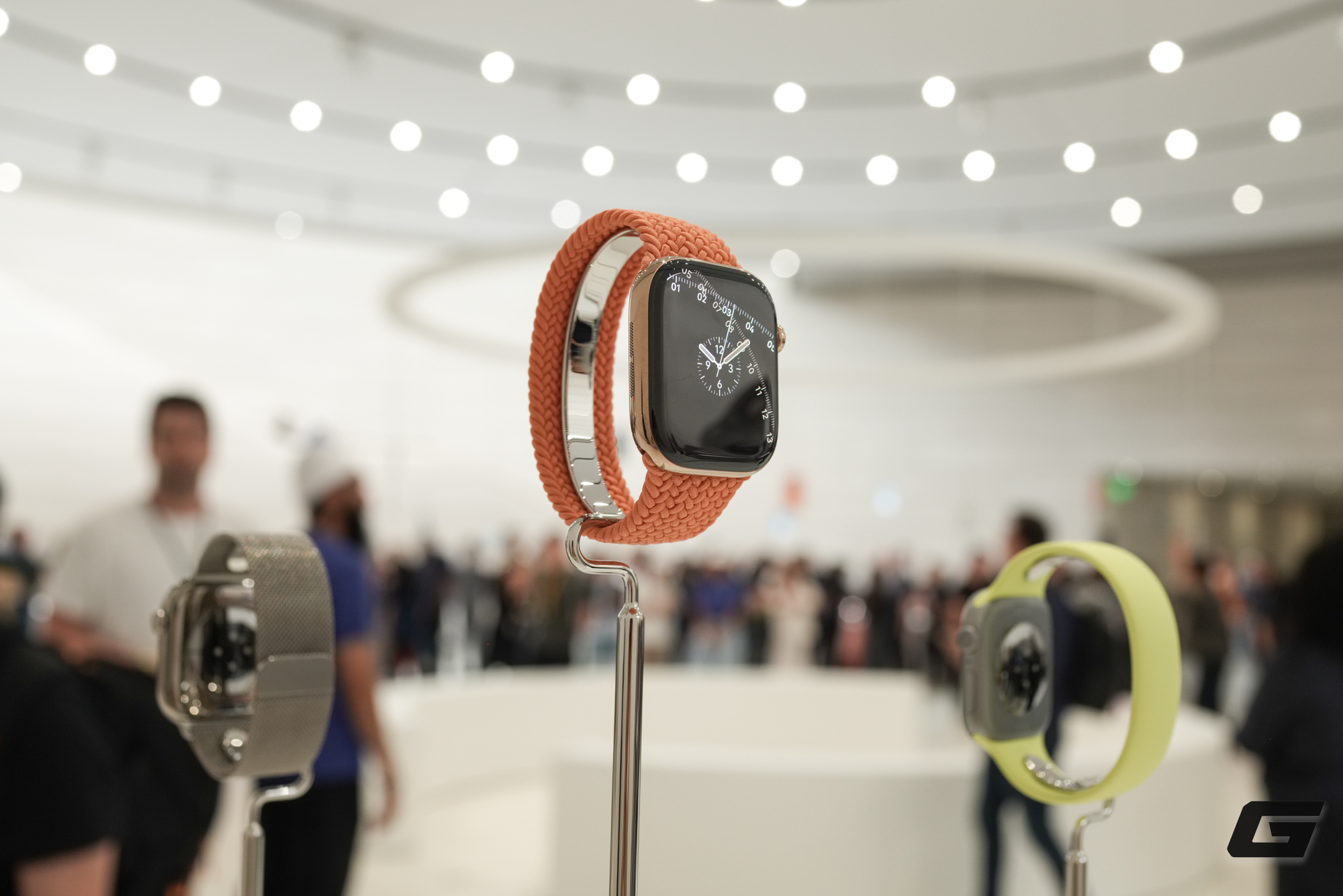 Cận cảnh bộ 3 Apple Watch mới tại sự kiện ra mắt: Những nâng cấp rõ rệt của Series 11, Ultra 3 và SE 3- Ảnh 7. Cận cảnh bộ 3 Apple Watch mới tại sự kiện ra mắt: Những nâng cấp rõ rệt của Series 11, Ultra 3 và SE 3- Ảnh 7.