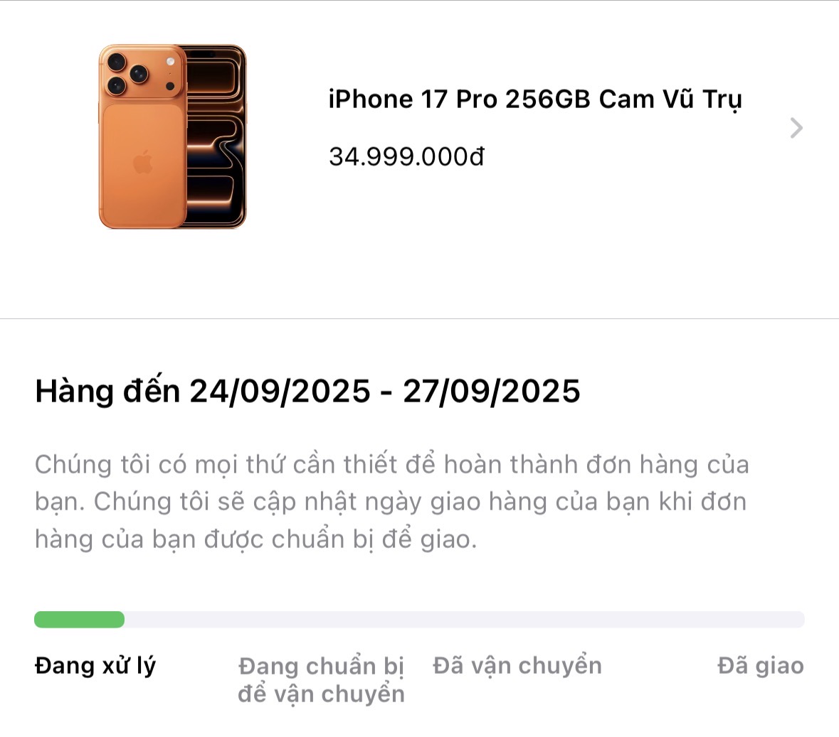 Hàng trăm nghìn đơn cọc trong 1 giờ: Người Việt tranh nhau iPhone 17 Pro Max màu cam- Ảnh 2.