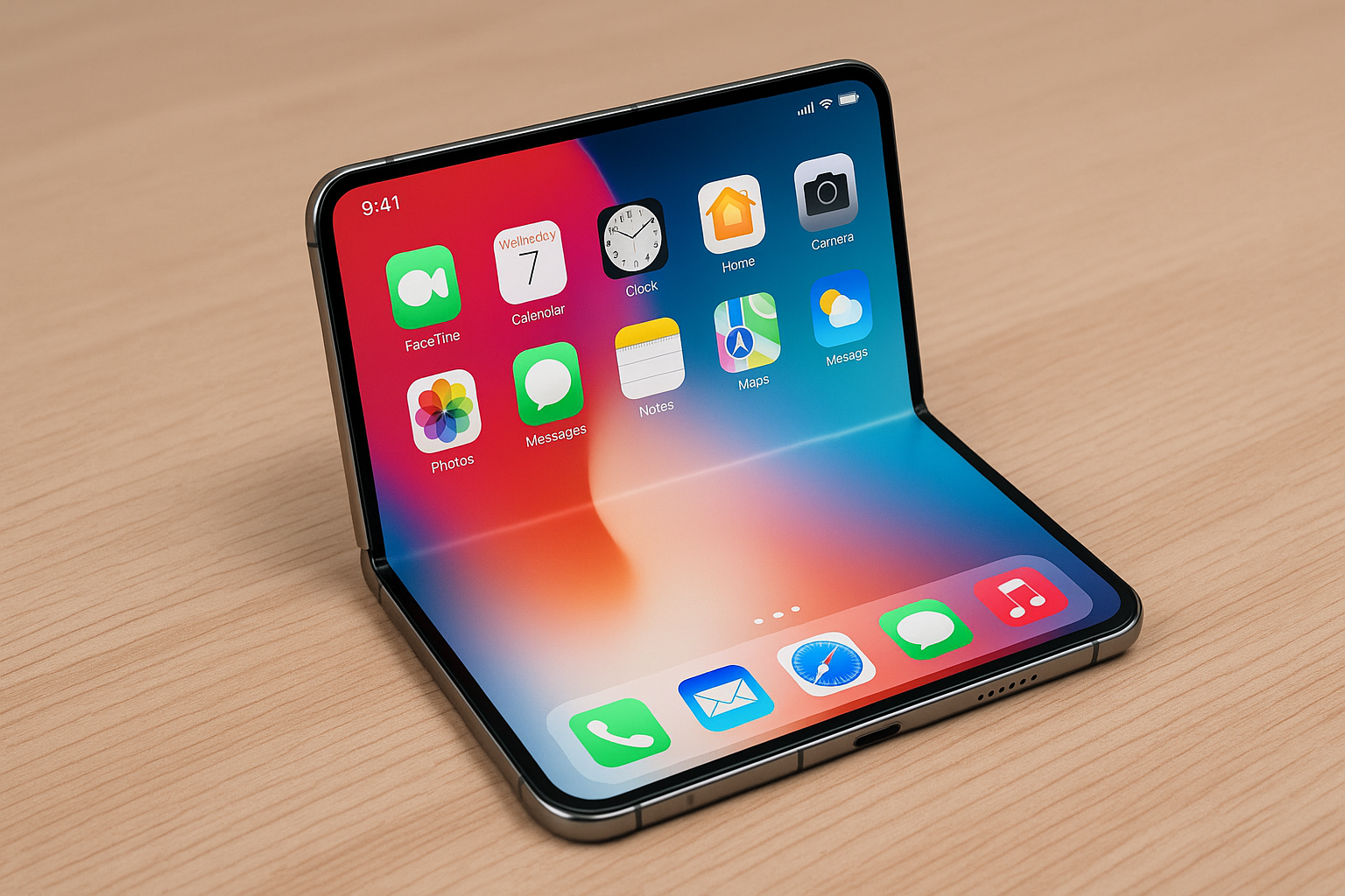 Nếu Apple là người tạo ra Galaxy Fold: Thiết kế gập có trở thành chuẩn mực mới?- Ảnh 1. Nếu Apple là người tạo ra Galaxy Fold: Thiết kế gập có trở thành chuẩn mực mới?- Ảnh 1.