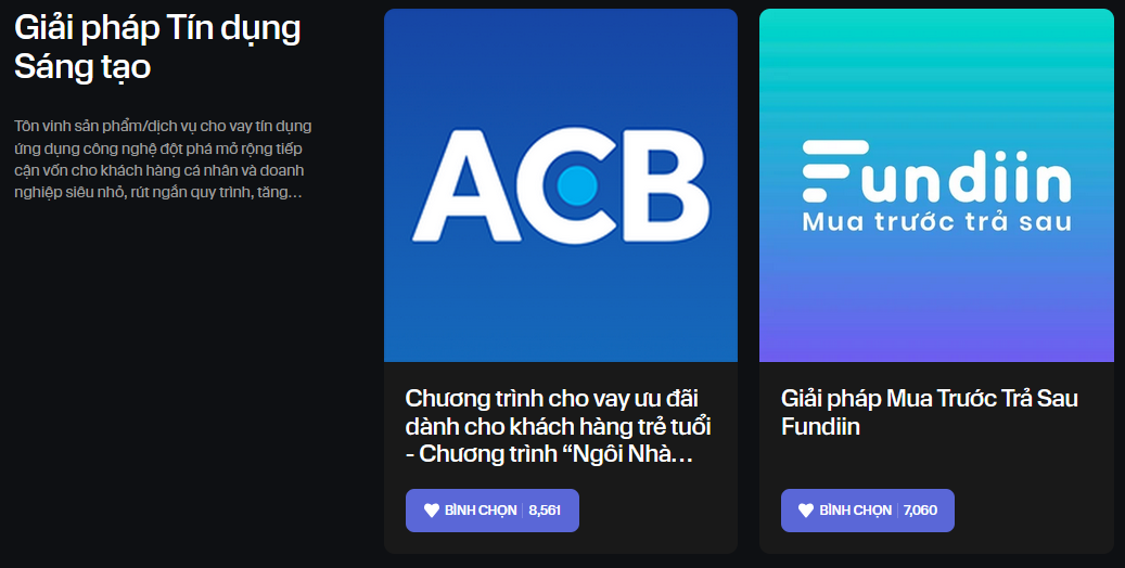 Cổng bình chọn Consumer Finance Awards đã khép lại: Những cái tên dẫn đầu đã lộ diện- Ảnh 6. Cổng bình chọn Consumer Finance Awards đã khép lại: Những cái tên dẫn đầu đã lộ diện- Ảnh 6.