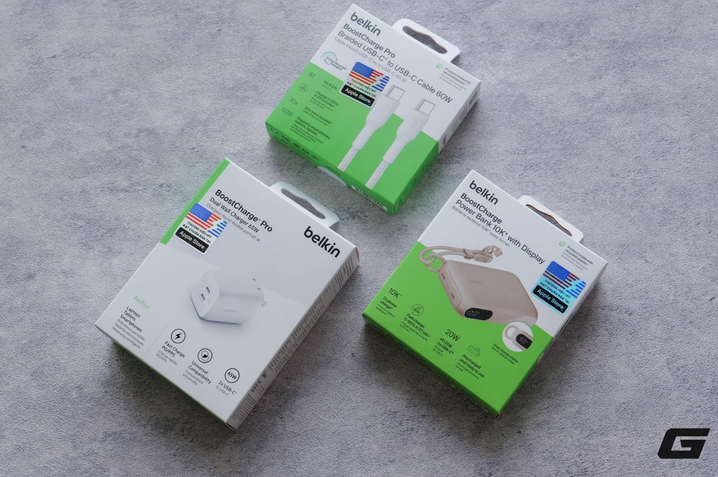 Trên tay bộ 3 Belkin BoostCharge đón mùa iPhone mới: cáp bền, sạc gọn và pin dự phòng có màn hình tiện lợi- Ảnh 1.