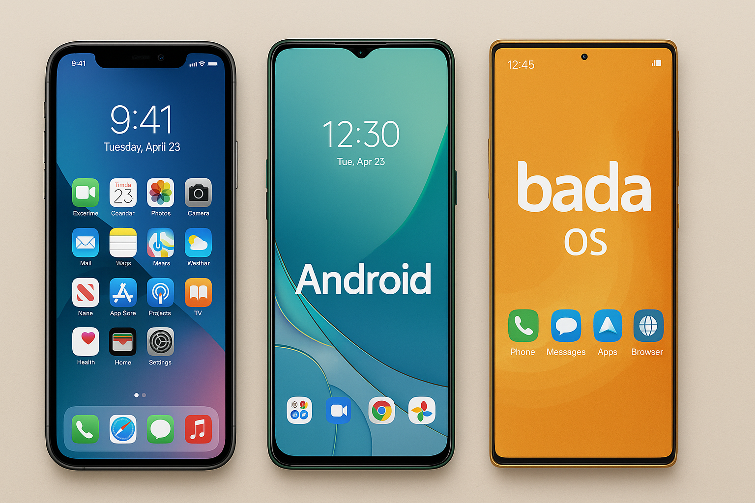 Nếu Samsung thành công với Bada OS: Cuộc chiến tay ba iOS - Android - Bada thực sự xảy ra?- Ảnh 3.