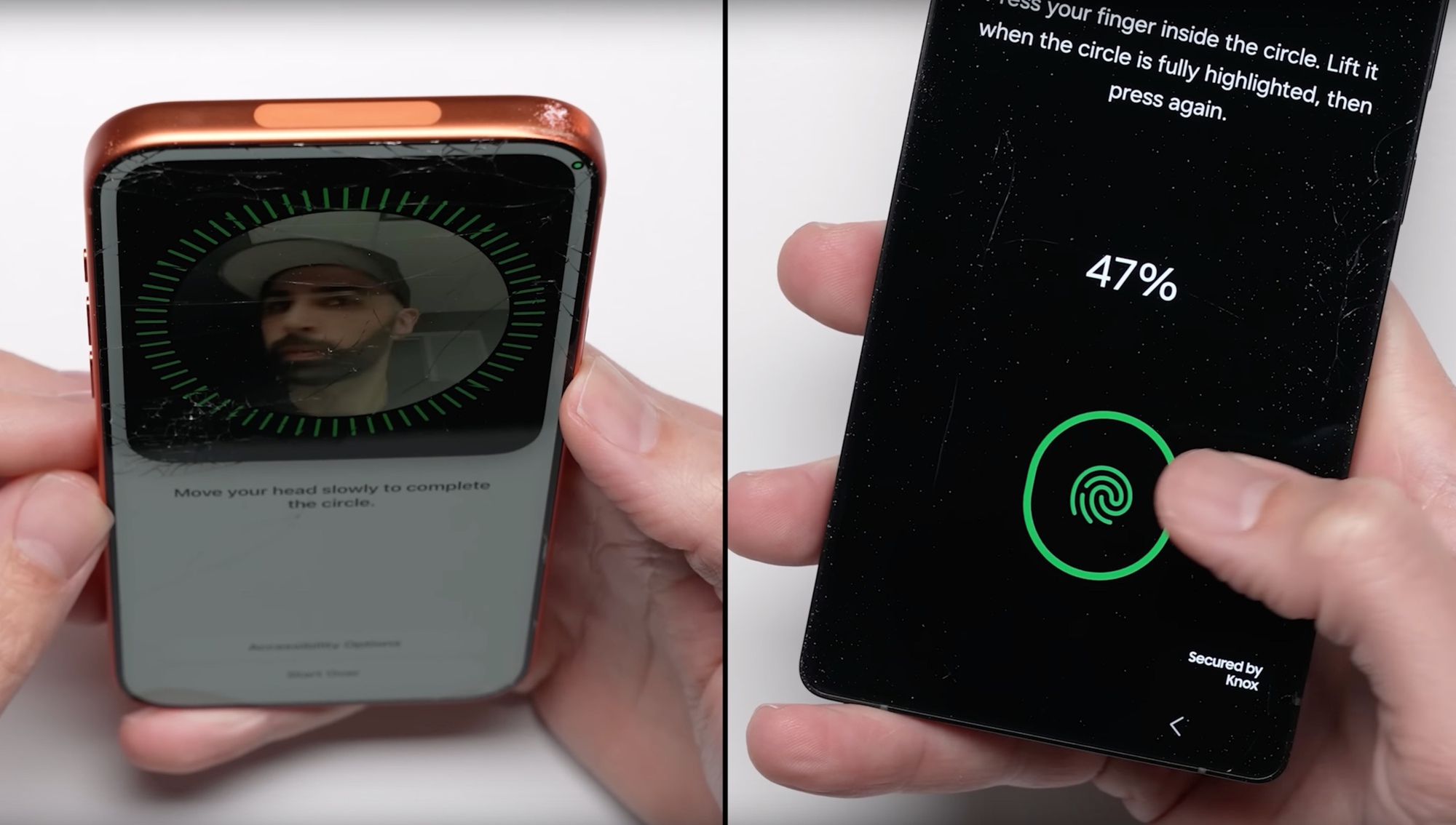 Drop test iPhone 17 Pro Max với Galaxy S25 Ultra để thấy khung nhôm mới và titan khác nhau đến mức nào- Ảnh 4.