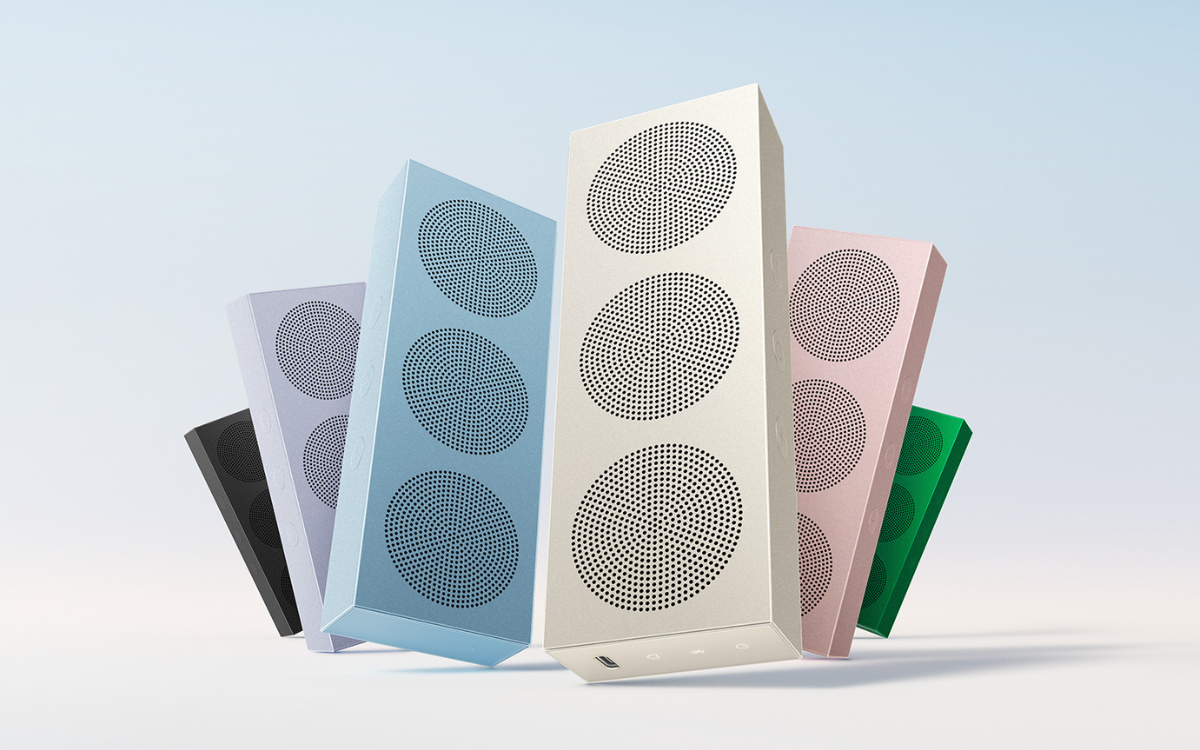 Loa di động mới của Xiaomi: Thiết kế vuông vức độc lạ, vỏ nhôm nhiều màu, sẵn bộ nhớ 4GB, giá hơn 1 triệu- Ảnh 1.