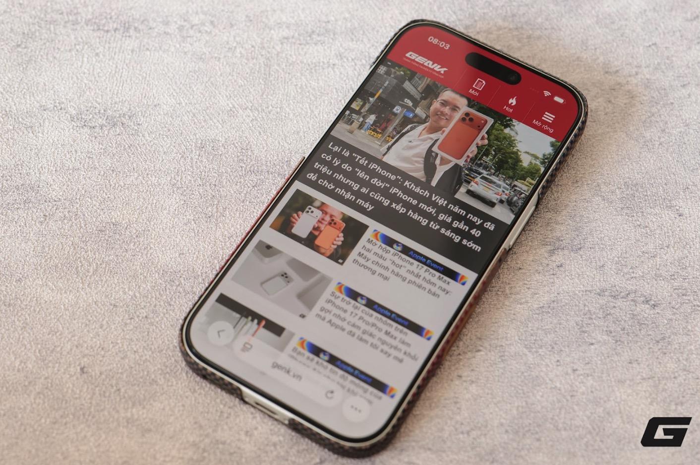 Trên tay ốp PITAKA Ultra Slim và Vòng MagEZ Grip 3: Bộ đôi 2.7 triệu cho iPhone 17 có gì đặc biệt?- Ảnh 2.