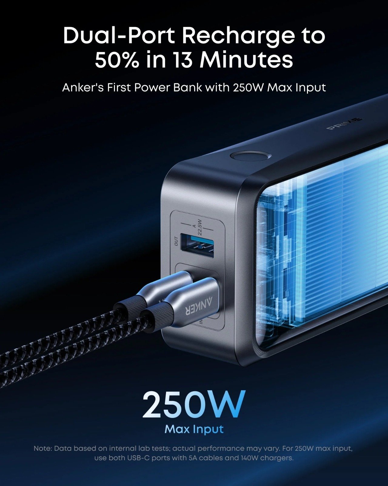 Anker ra mắt pin dự phòng 26.000mAh, cổng suất tổng 300W, sạc nhanh 2 laptop cùng lúc cũng được- Ảnh 3. Anker ra mắt pin dự phòng 26.000mAh, cổng suất tổng 300W, sạc nhanh 2 laptop cùng lúc cũng được- Ảnh 3.