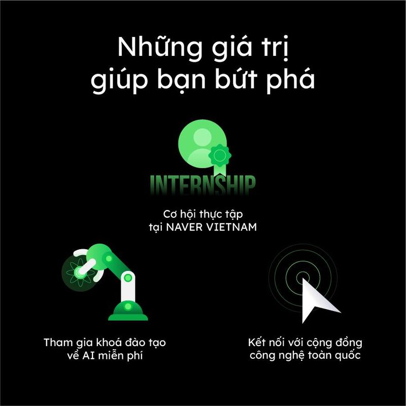 NAVER Vietnam AI Hackathon 2025 chính thức khởi động: Dành riêng cho sinh viên Việt Nam, trị giá giải thưởng lên đến 75 triệu đồng- Ảnh 4. NAVER Vietnam AI Hackathon 2025 chính thức khởi động: Dành riêng cho sinh viên Việt Nam, trị giá giải thưởng lên đến 75 triệu đồng- Ảnh 4.