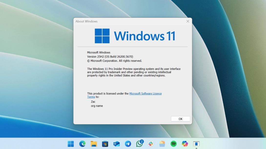 Microsoft xác nhận Windows 11 25H2 sẽ lược bỏ tính năng này- Ảnh 1. Microsoft xác nhận Windows 11 25H2 sẽ lược bỏ tính năng này- Ảnh 1.