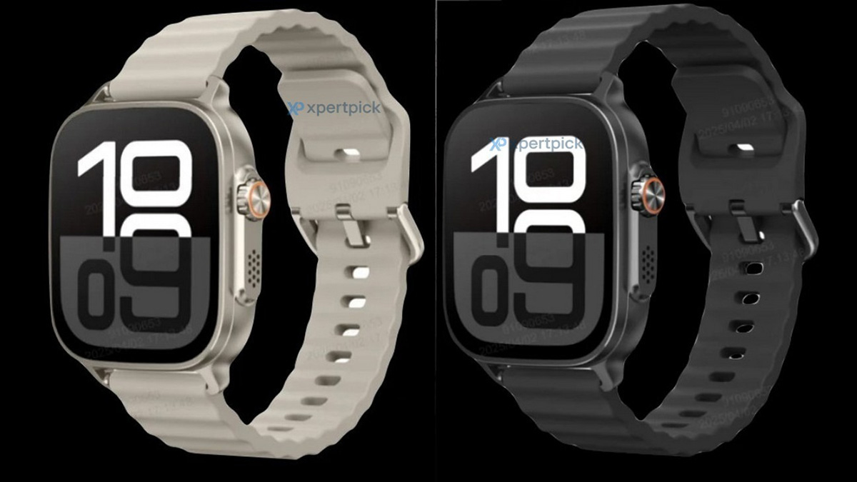 Smartwatch quốc dân Realme Watch 5 lộ diện: Màn to, pin nửa tháng, theo dõi hiệu suất game, đẹp như Apple Watch Ultra- Ảnh 3. Smartwatch quốc dân Realme Watch 5 lộ diện: Màn to, pin nửa tháng, theo dõi hiệu suất game, đẹp như Apple Watch Ultra- Ảnh 3.