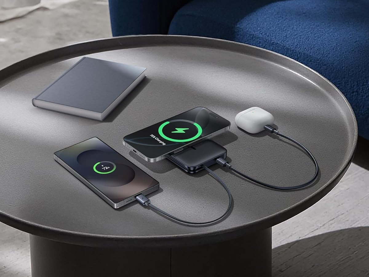 Baseus ra mắt pin dự phòng chuẩn Qi2 10.000 mAh kèm cáp sẵn, sạc nhanh đến 45W- Ảnh 1.