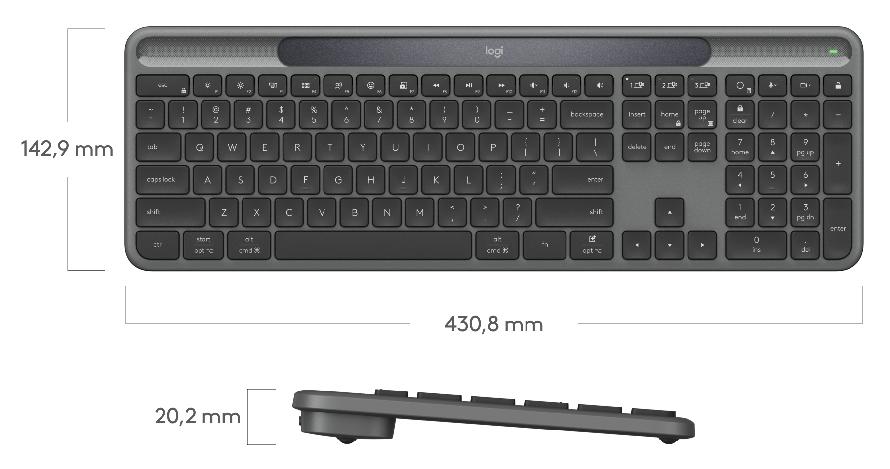Sắp có bàn phím Logitech chạy bằng năng lượng mặt trời, dùng 10 năm mới hết pin- Ảnh 2. Sắp có bàn phím Logitech chạy bằng năng lượng mặt trời, dùng 10 năm mới hết pin- Ảnh 2.