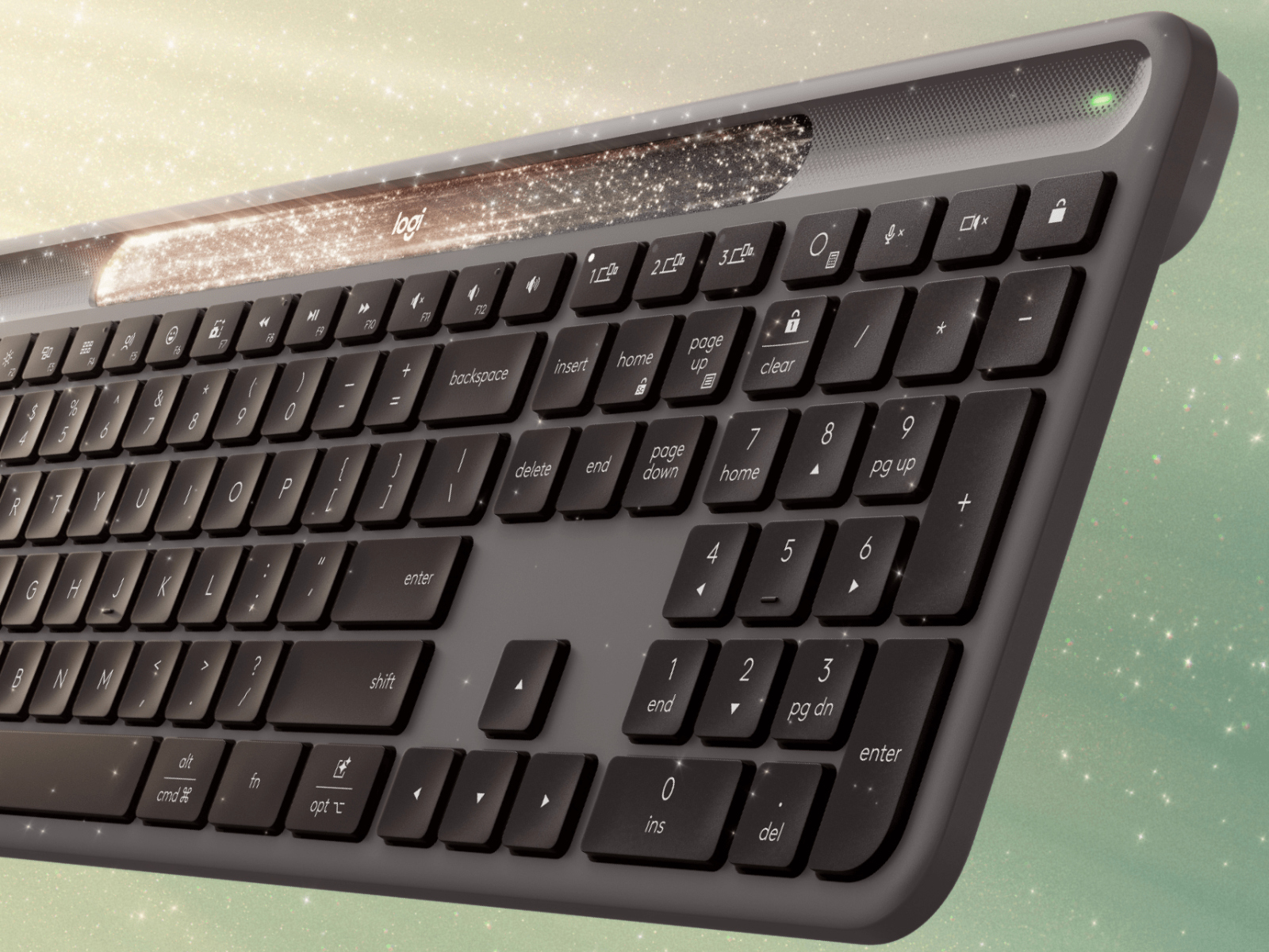 Sắp có bàn phím Logitech chạy bằng năng lượng mặt trời, dùng 10 năm mới hết pin- Ảnh 3. Sắp có bàn phím Logitech chạy bằng năng lượng mặt trời, dùng 10 năm mới hết pin- Ảnh 3.