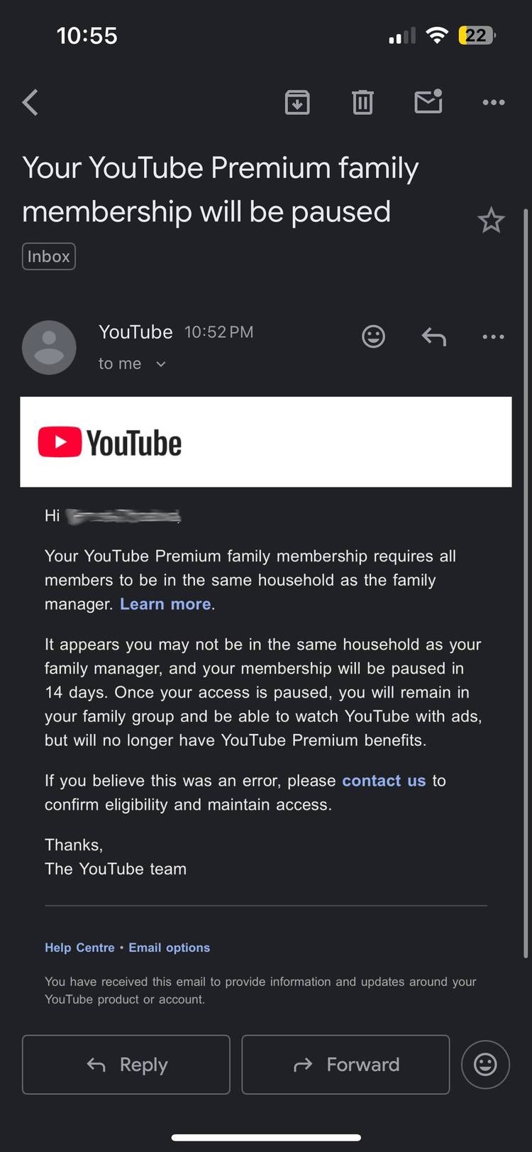 Người dùng chung gói YouTube chú ý: nền tảng đang “soi” những tài khoản không sống chung một nhà- Ảnh 2. Người dùng chung gói YouTube chú ý: nền tảng đang “soi” những tài khoản không sống chung một nhà- Ảnh 2.