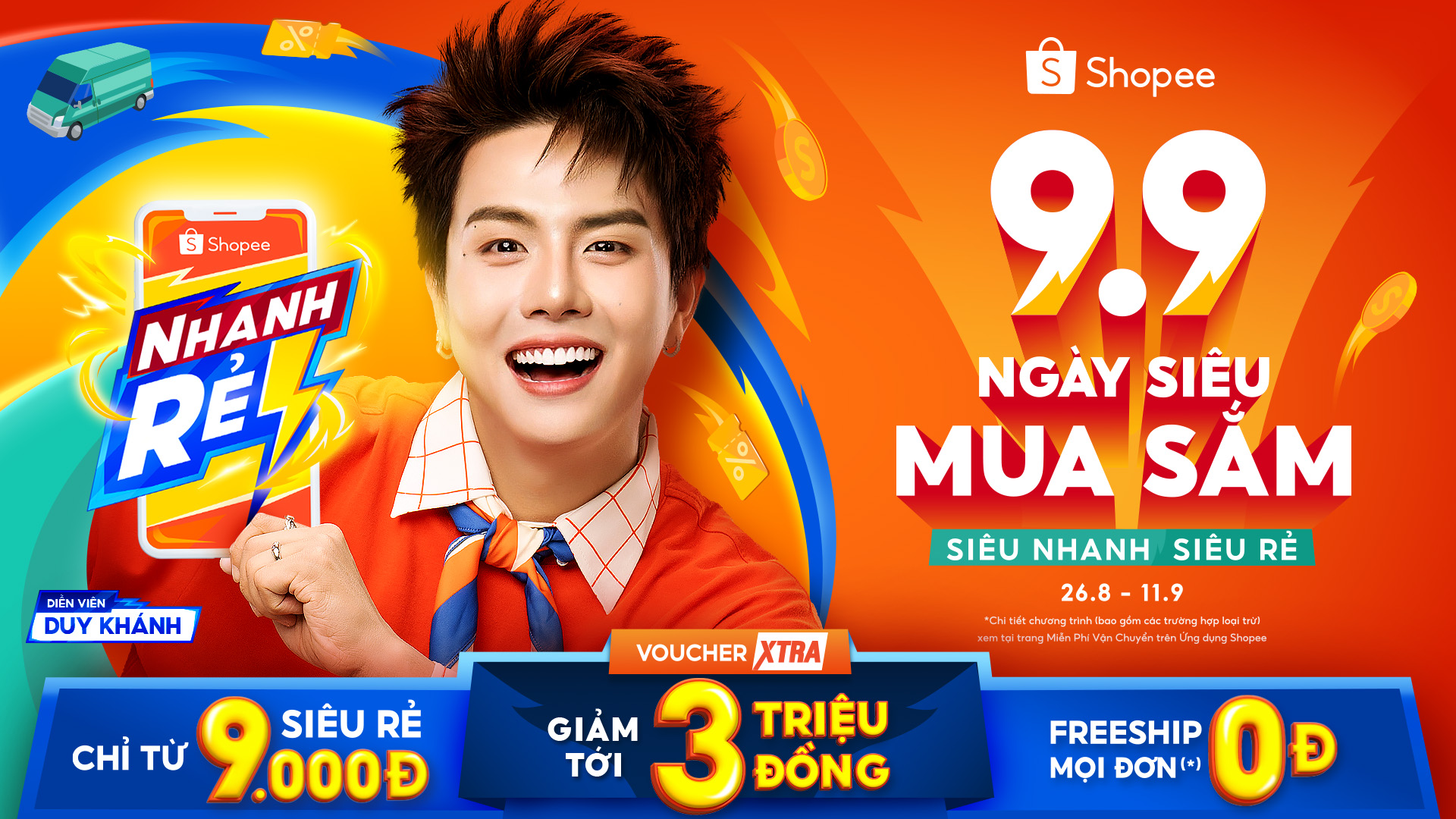 Shopee khởi động "9.9 Ngày Siêu Mua Sắm", tạo sức bật cho mùa cao điểm cuối năm- Ảnh 1.