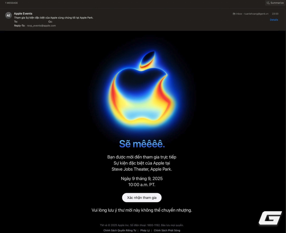 18 Năm Thư Mời Iphone: Từ Một Lời Hẹn 18 Năm Thư Mời Iphone: Từ Một Lời Hẹn