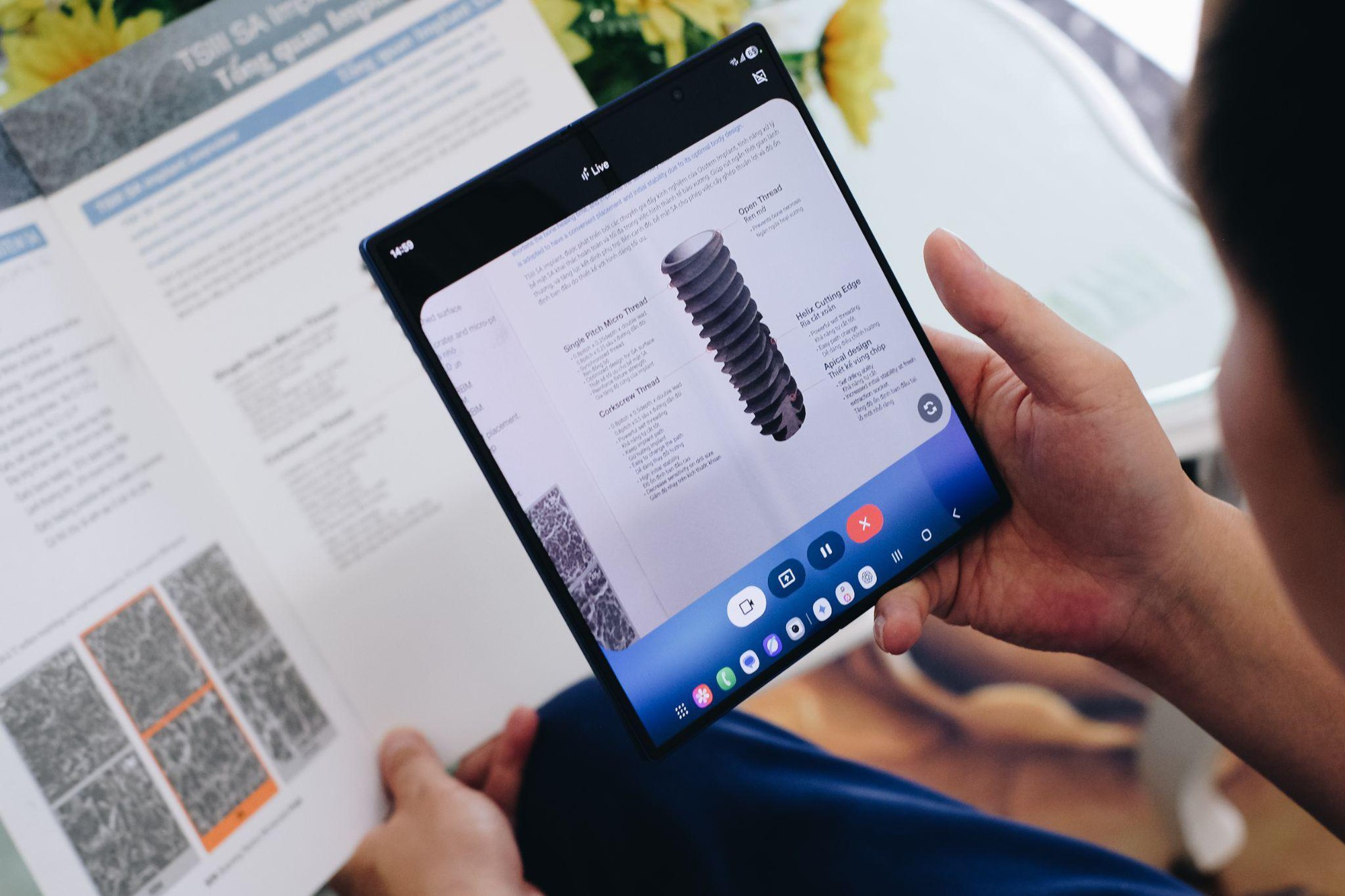 Galaxy AI hiểu tiếng Việt của Galaxy Z Fold7 thay đổi cách người dùng làm việc mỗi ngày- Ảnh 6.