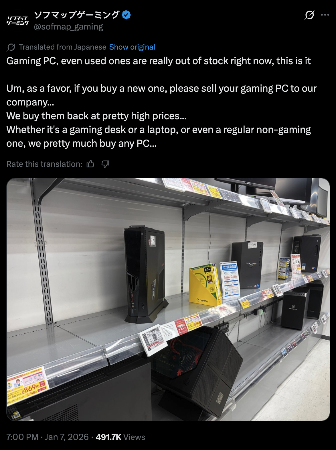 PC gaming qu&aacute; khan hiếm, nh&agrave; b&aacute;n lẻ k&ecirc;u gọi kh&aacute;ch&hellip; b&aacute;n lại m&aacute;y cũ- Ảnh 1.