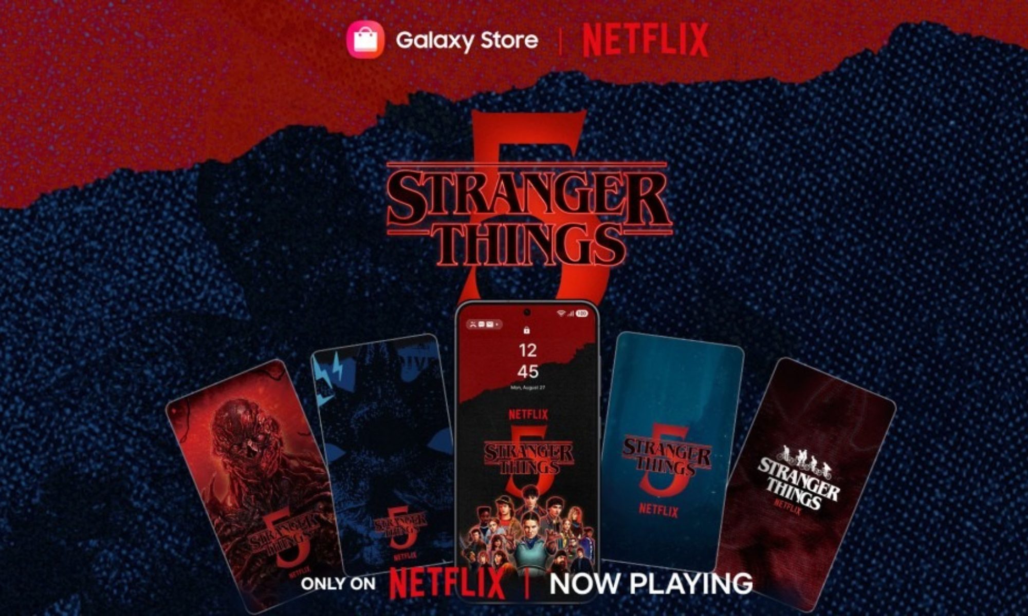 Samsung ra mắt theme "Stranger Things" cho điện thoại Galaxy- Ảnh 1.