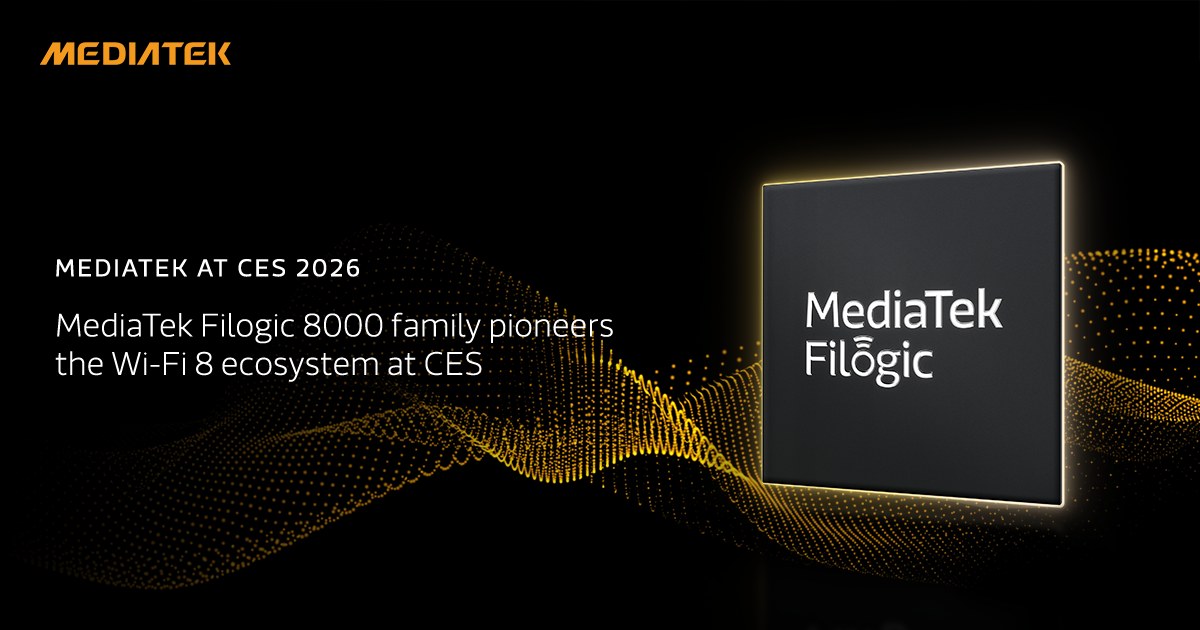 MediaTek giới thiệu Filogic 8000 tại CES 2026, định hướng cho thế hệ Wi-Fi 8- Ảnh 1.
