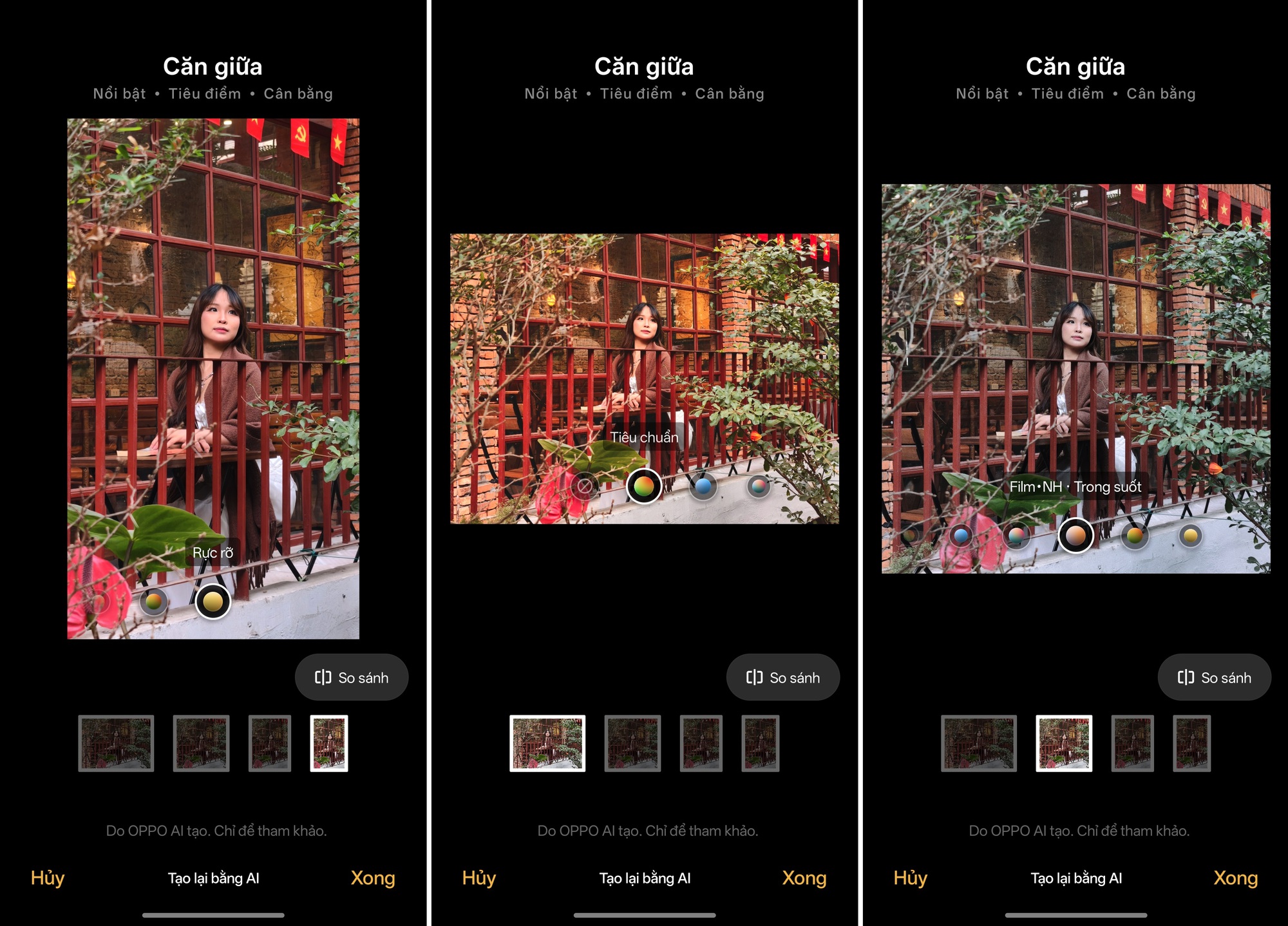 Chiều chủ nhật đi c&agrave; ph&ecirc; "check cam" Reno15 Series: G&oacute;c chụp đa năng, selfie si&ecirc;u rộng, nhiều t&iacute;nh năng AI để "vọc"- Ảnh 18.