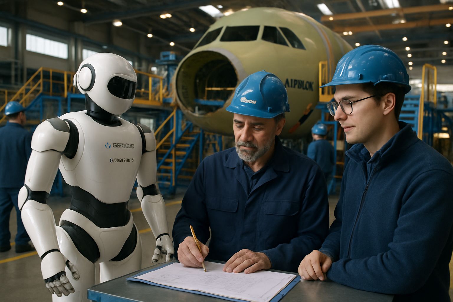 Airbus bắt tay kỳ lân công nghệ Trung Quốc đưa robot hình nhân thay pin tự động vào dây chuyền sản xuất máy bay- Ảnh 3.