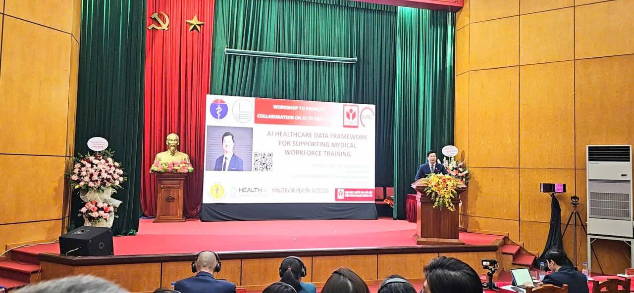 PGS.TS L&ecirc; Ho&agrave;ng Sơn: Khung dữ liệu chuẩn h&oacute;a l&agrave; "ch&igrave;a kh&oacute;a" để AI đồng h&agrave;nh c&ugrave;ng y tế Việt Nam - Ảnh 2.