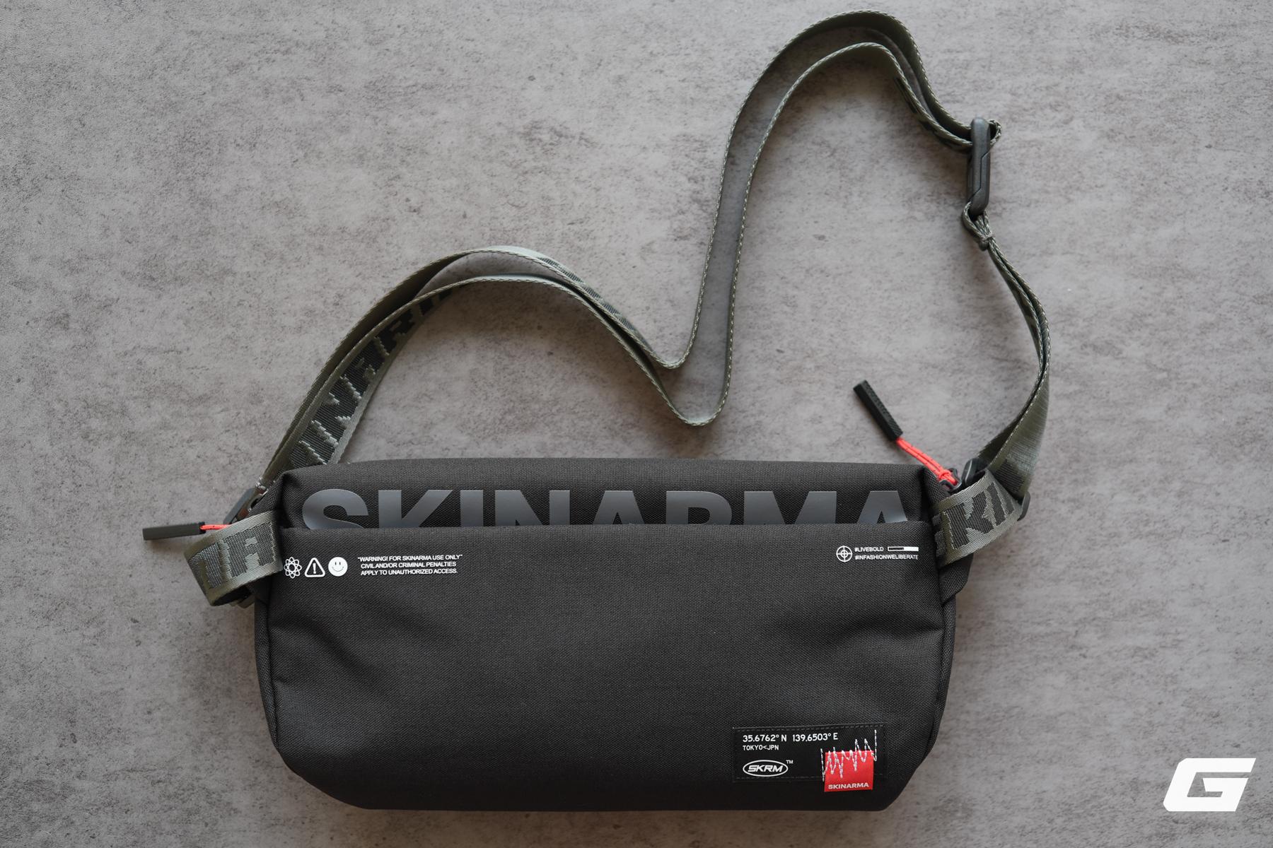 Tr&ecirc;n tay Skinarma Fardel: T&uacute;i đeo ch&eacute;o kh&aacute;ng nước bền bỉ, ngăn chứa th&ocirc;ng minh tối ưu cho người mang nhiều đồ c&ocirc;ng nghệ- Ảnh 1.