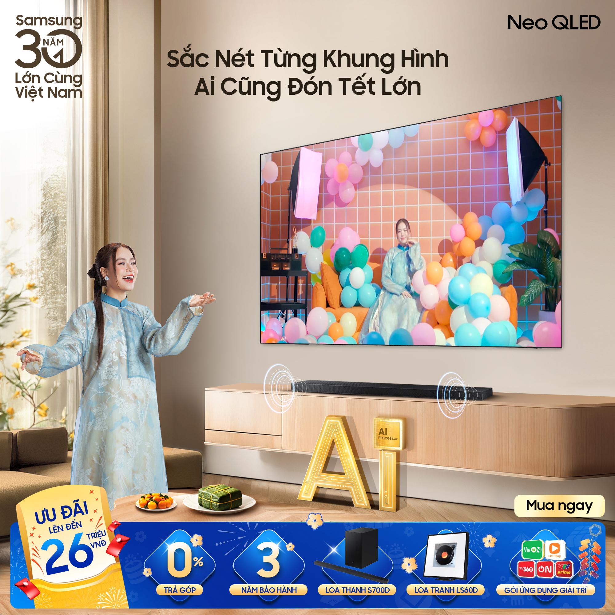 Rước AI TV, đ&oacute;n năm Ngọ &ldquo;m&atilde; đ&aacute;o th&agrave;nh c&ocirc;ng&rdquo; c&ugrave;ng ưu đ&atilde;i lớn từ Samsung - Ảnh 4.