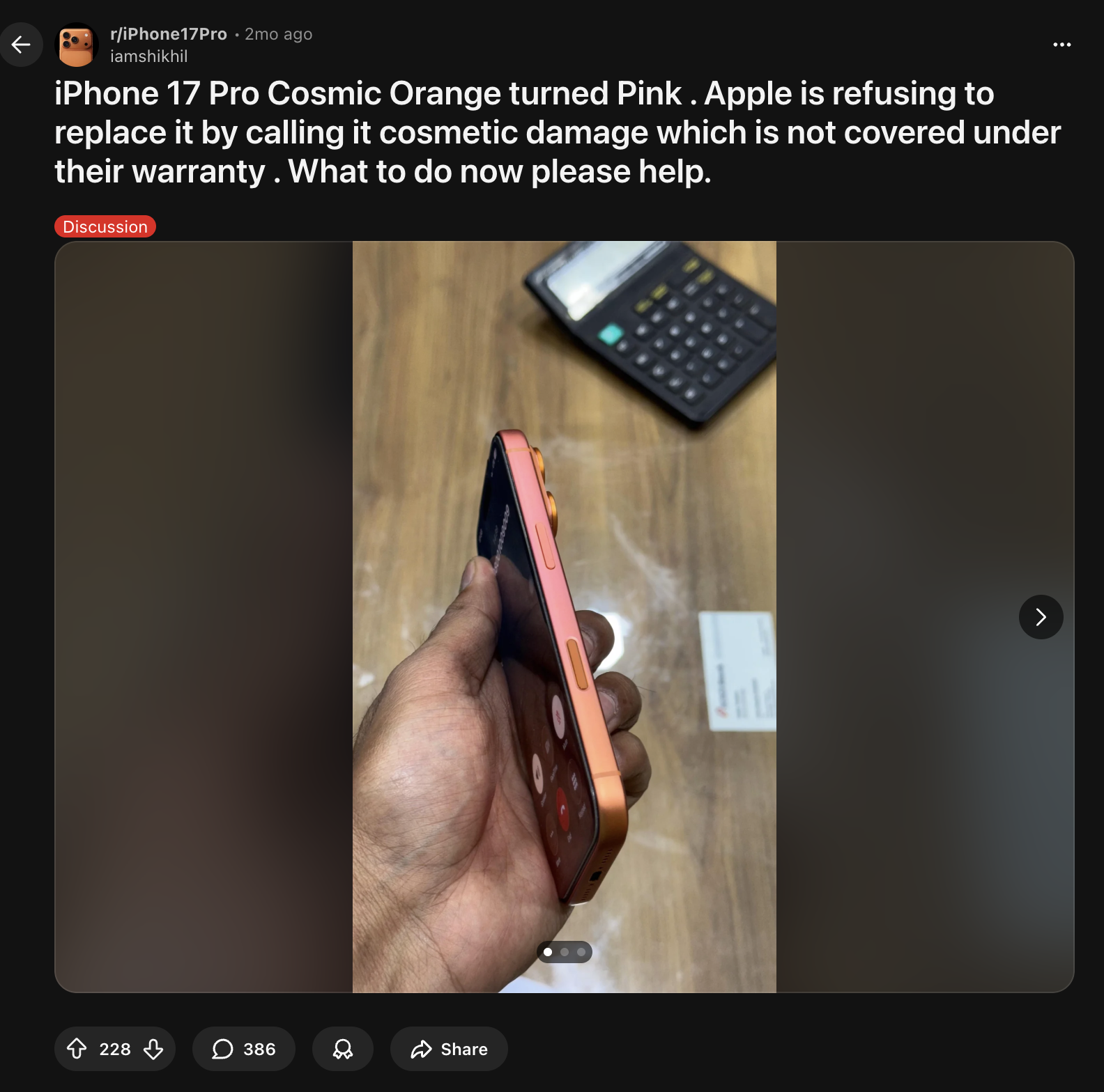 Tưởng chỉ l&agrave; "đồn tr&ecirc;n mạng", iPhone 17 Pro Max "đổi m&agrave;u" từ Cam sang Hồng nay đ&atilde; xuất hiện tại Việt Nam- Ảnh 1.