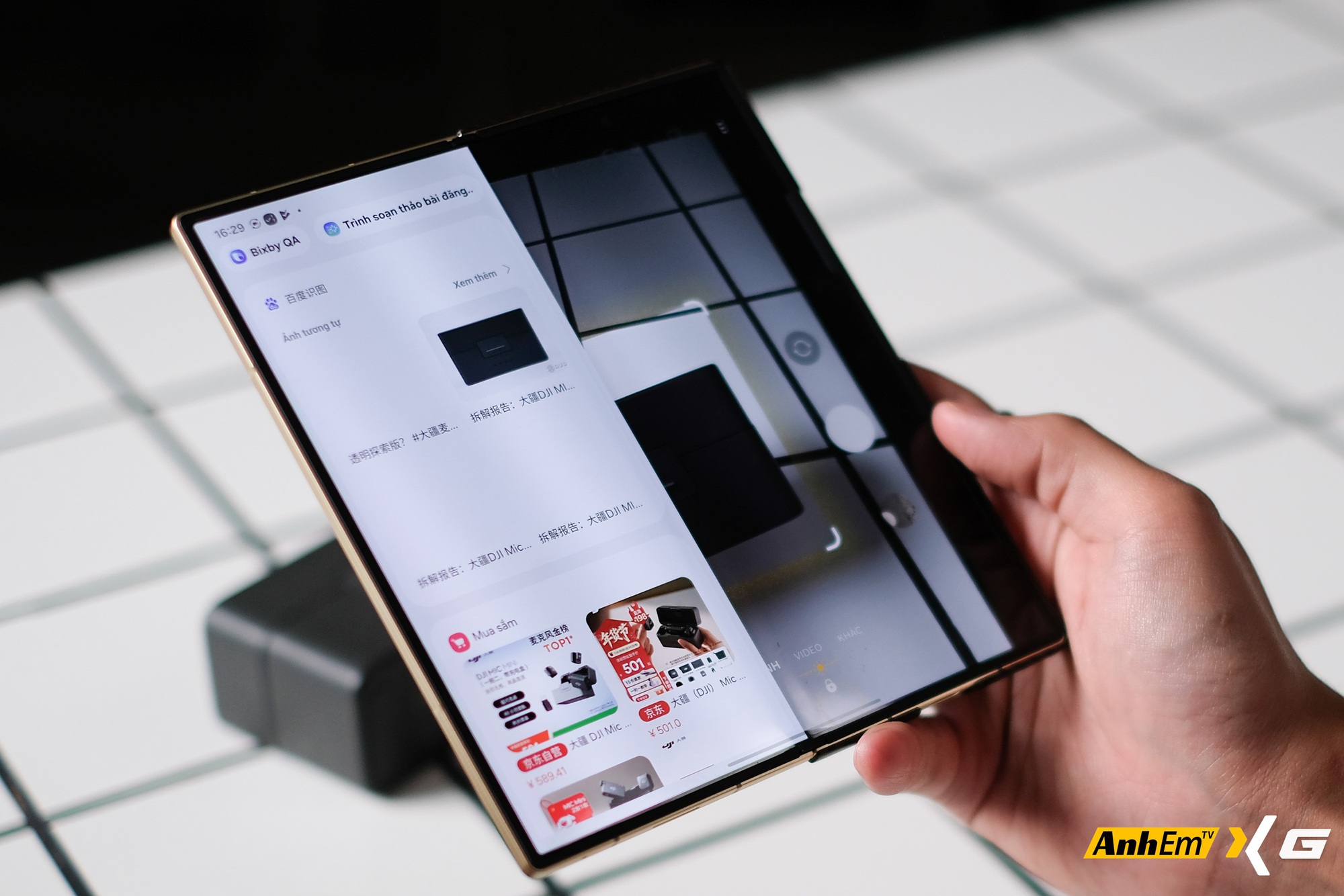 Tr&ecirc;n tay Samsung W26: Tr&ocirc;ng giống hệt Galaxy Z Fold7, chiếc m&aacute;y n&agrave;y c&oacute; g&igrave; đặc biệt m&agrave; tận gần 70 triệu đồng?- Ảnh 19.