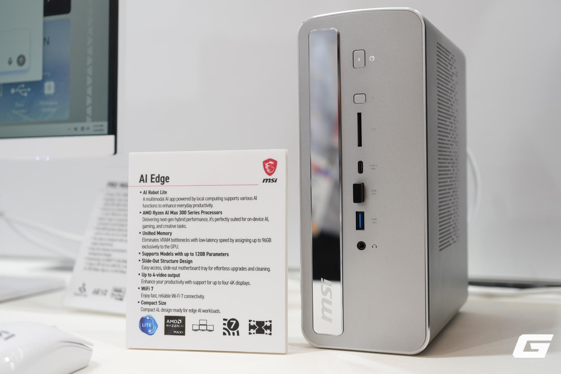 Một v&ograve;ng gian h&agrave;ng MSI tại CES 2026 với AI PC, m&agrave;n h&igrave;nh v&agrave; phụ kiện gaming: AI l&agrave;m l&otilde;i, trải nghiệm l&agrave;m trung t&acirc;m- Ảnh 26.